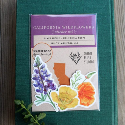 CBS CA Wildflower Stickers (#S10108)