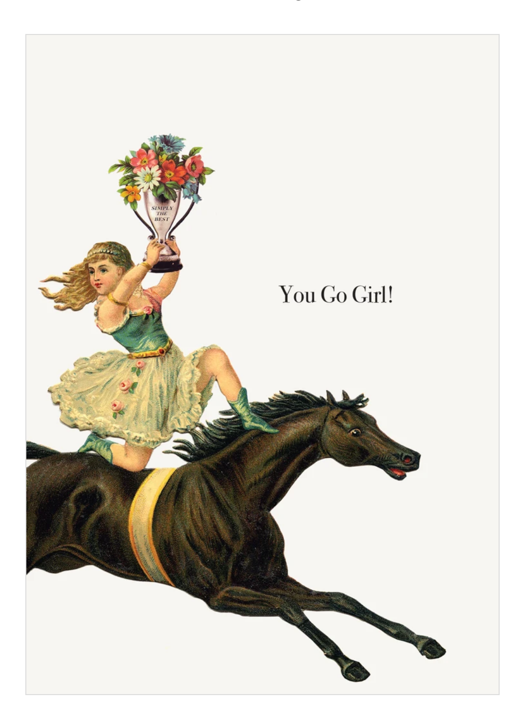 PFD You Go Girl 5x7 Card C-YGG