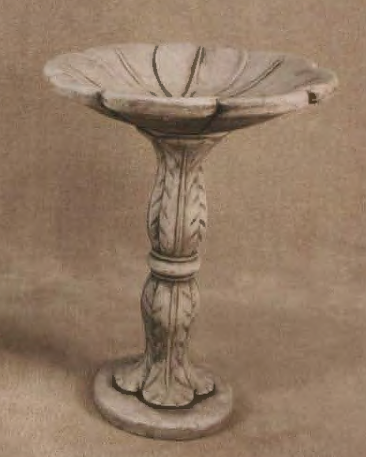 Art Craft Tulip Birdbath - MO (2501)