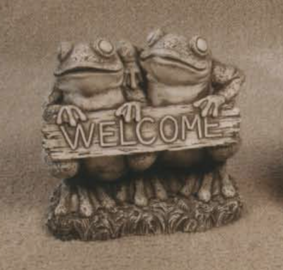 Art Craft Frog Welcome - PE (3110)
