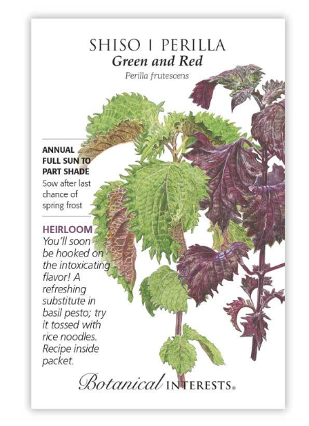 BI Shiso/Perilla Green and Red 5048