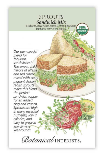 BI Sprouts Sandwich Mix Org 7803