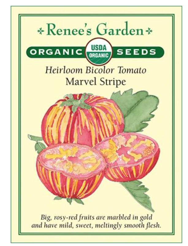 Renee's Tomato Bicolor Marvel Stripe Org 3023