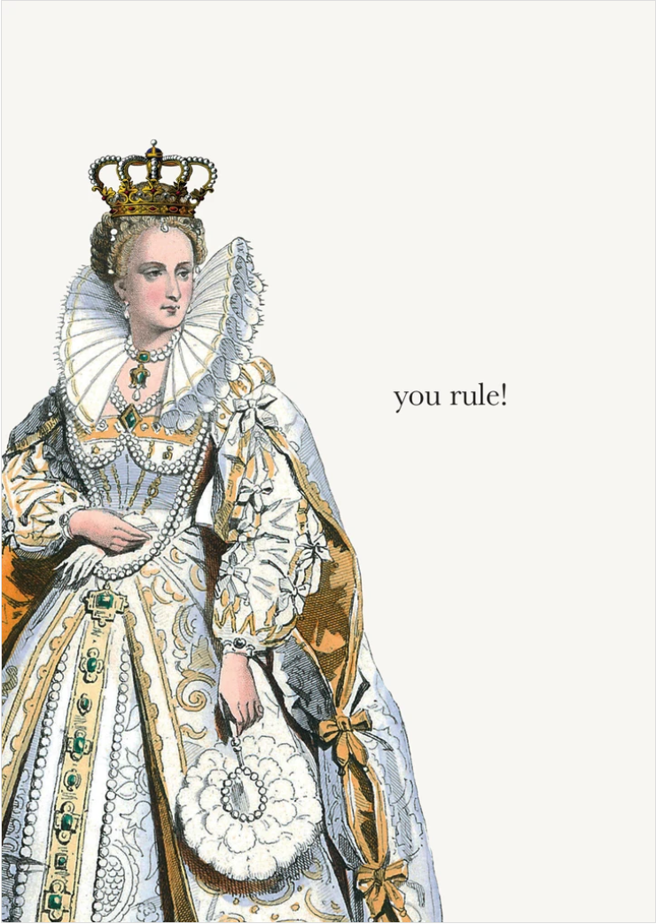 PFD You Rule Queen 5x7 Card C-YR