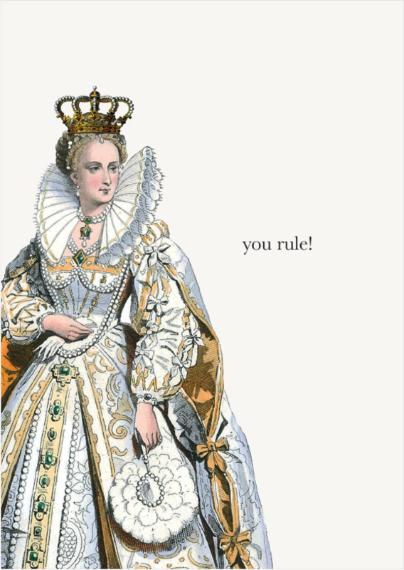 PFD You Rule Queen 5x7 Card C-YR