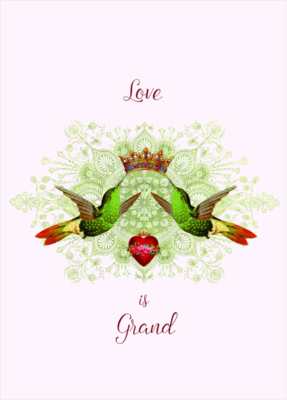 PFD Love Is Grand 5x7 Card C-LIG