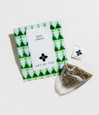 Art of Tea Mint Green Teabag Sachet