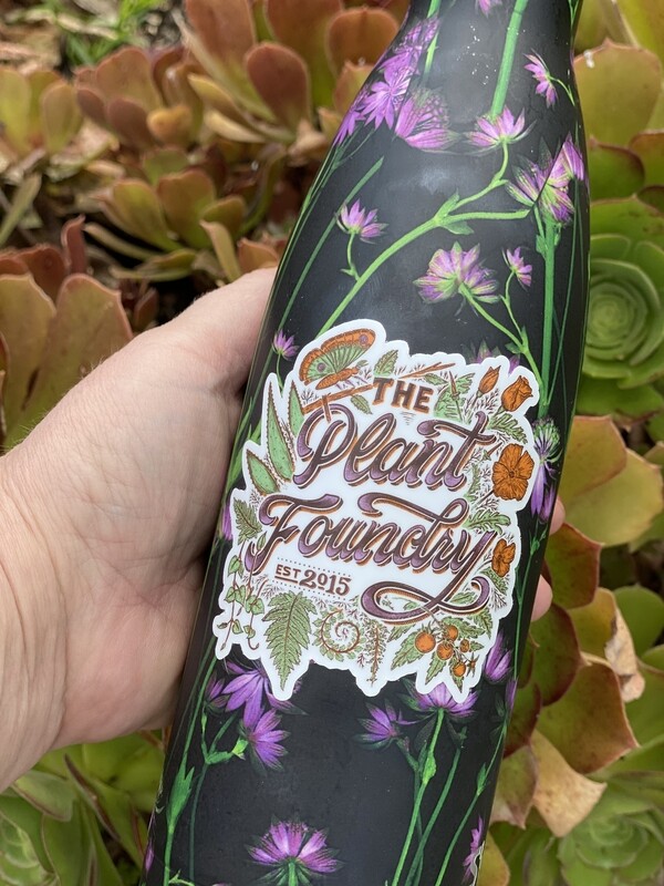 Plant Foundry 2.9" x 3" Die Cut Vinyl Sticker