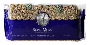 DTE Supermoss Sphagnum Dried 0.33 LB Brick 22324