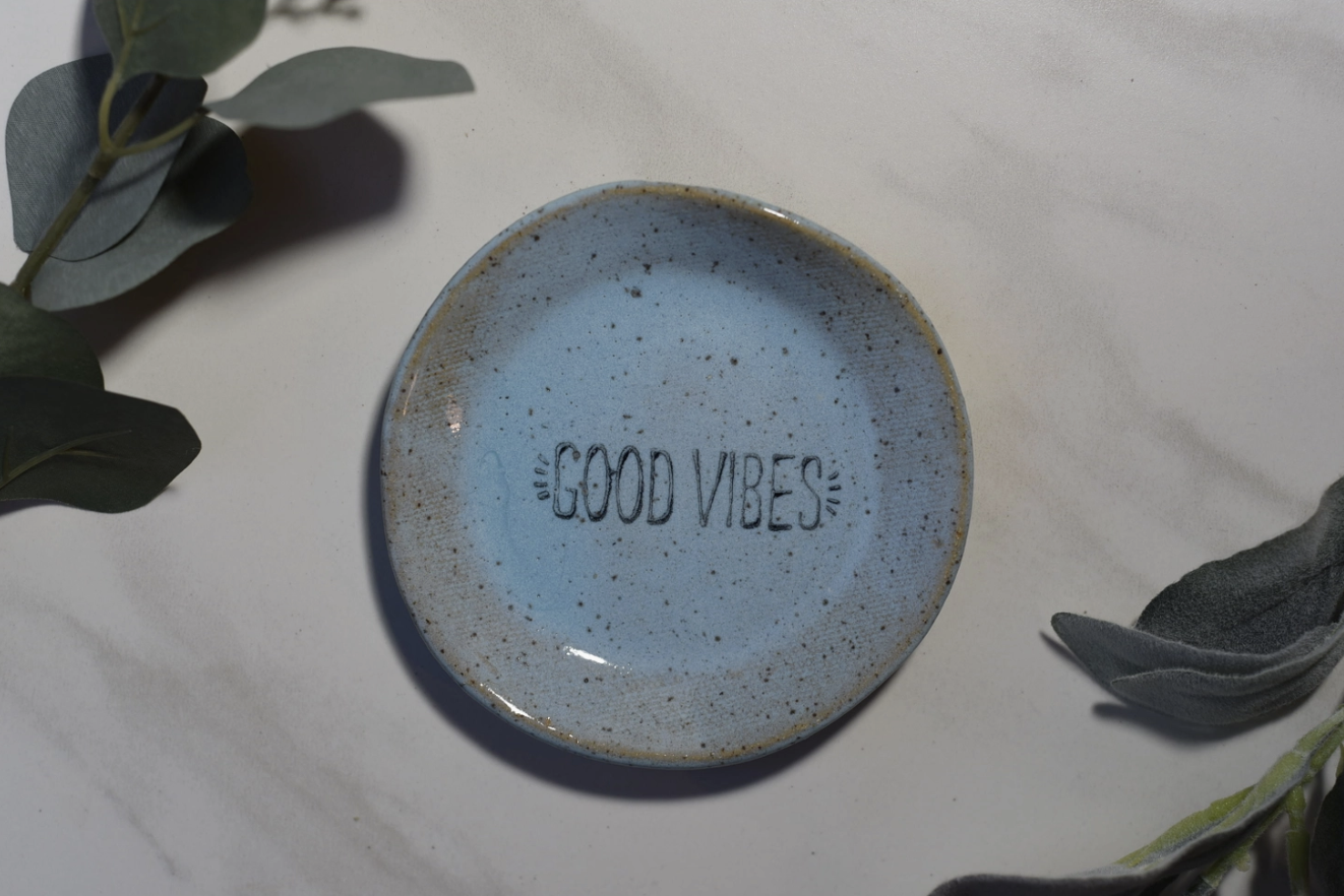 Mud & Maker Mini Plate - Good Vibes