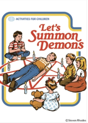 Ephemera Let's Summon Demons Magnet 19973