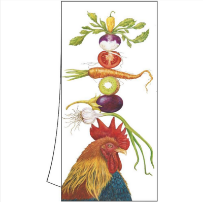 PPD Kitchen towel -Homer the Rooster 18