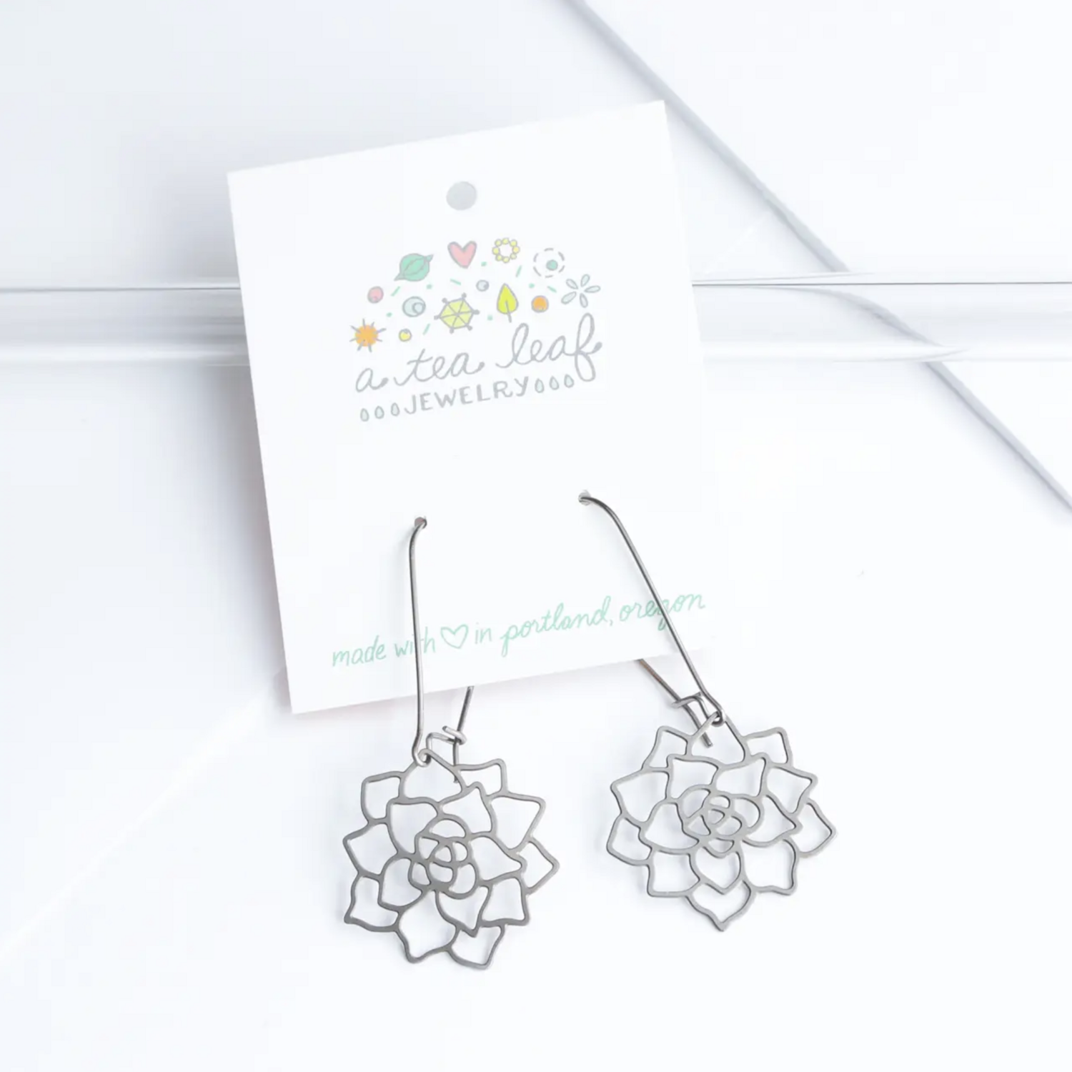 ATLJ Succulent Earrings