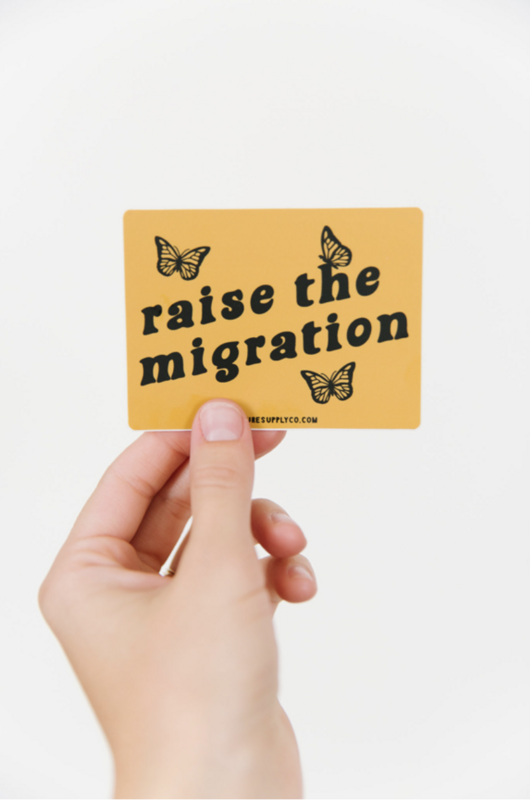 NSC Raise the Migration Sticker (#STICKERSTBRM)