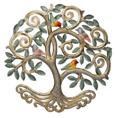 Beyond Borders Painted Songbird Tree 15