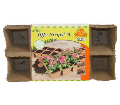Jiffy Strips 8-2.75" Peat Pots 4pk PLPJS32 (78320)