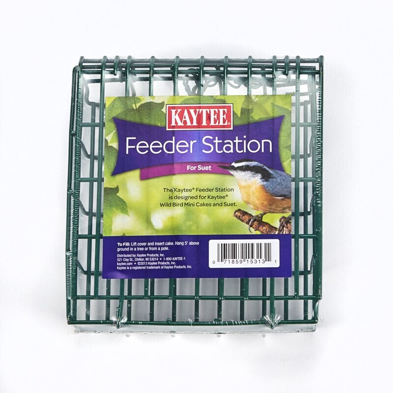 Central Kaytee Feeder Station for Wild Bird Mini Cakes and Suet