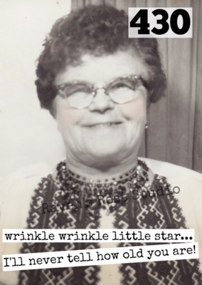 RRS Wrinkle Wrinkle Little Star Card (RR430)