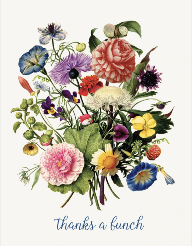 PFD Thanks a Bunch 5x7 Card C-TAB