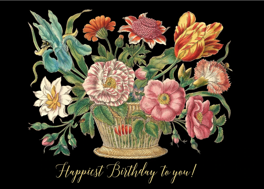 PFD Happiest Birthday To You 5x7 Card C-HBT