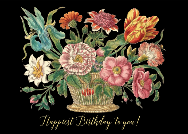 PFD Happiest Birthday To You 5x7 Card C-HBT