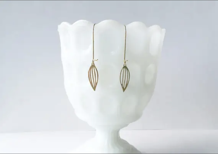 ATLJ Seed Earrings, Color: Gold