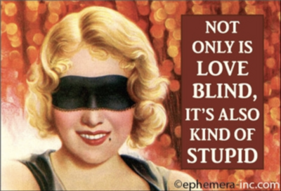 Ephemera Not Only Is Love Blind Magnet 19432