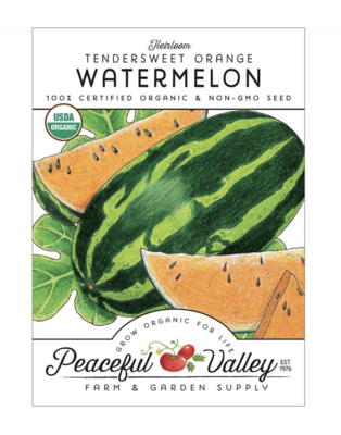 PV Watermelon Tendersweet Orange Org SNV8578