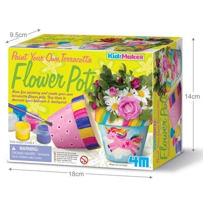Toysmith Paint Your Own Flower Pots (4151)