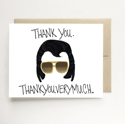 DDF Thank You Thankyouverymuch Thank You Card TY-0101