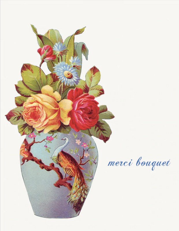 PFD Merci Bouquet A2 Card CA2-MCB