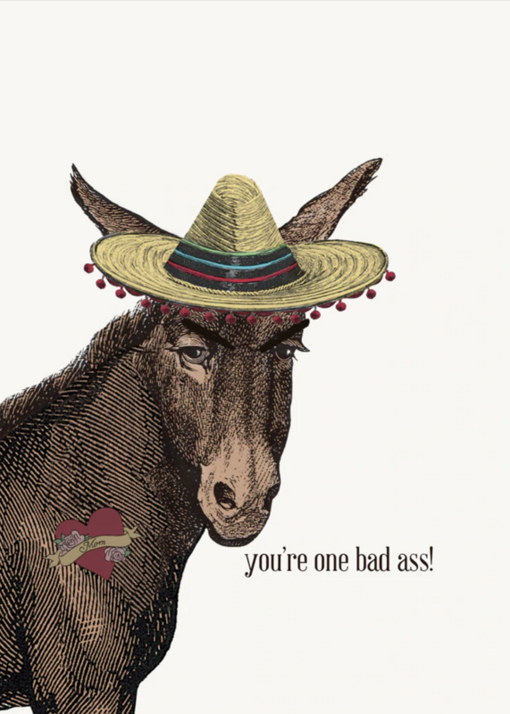 PFD You're One Bad Ass 5x7 Card C-YOB