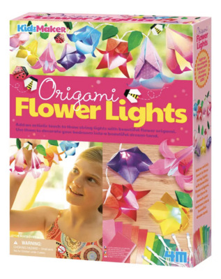 Toysmith 4M Kidzmaker Origami Flower Lights Kit (3828)