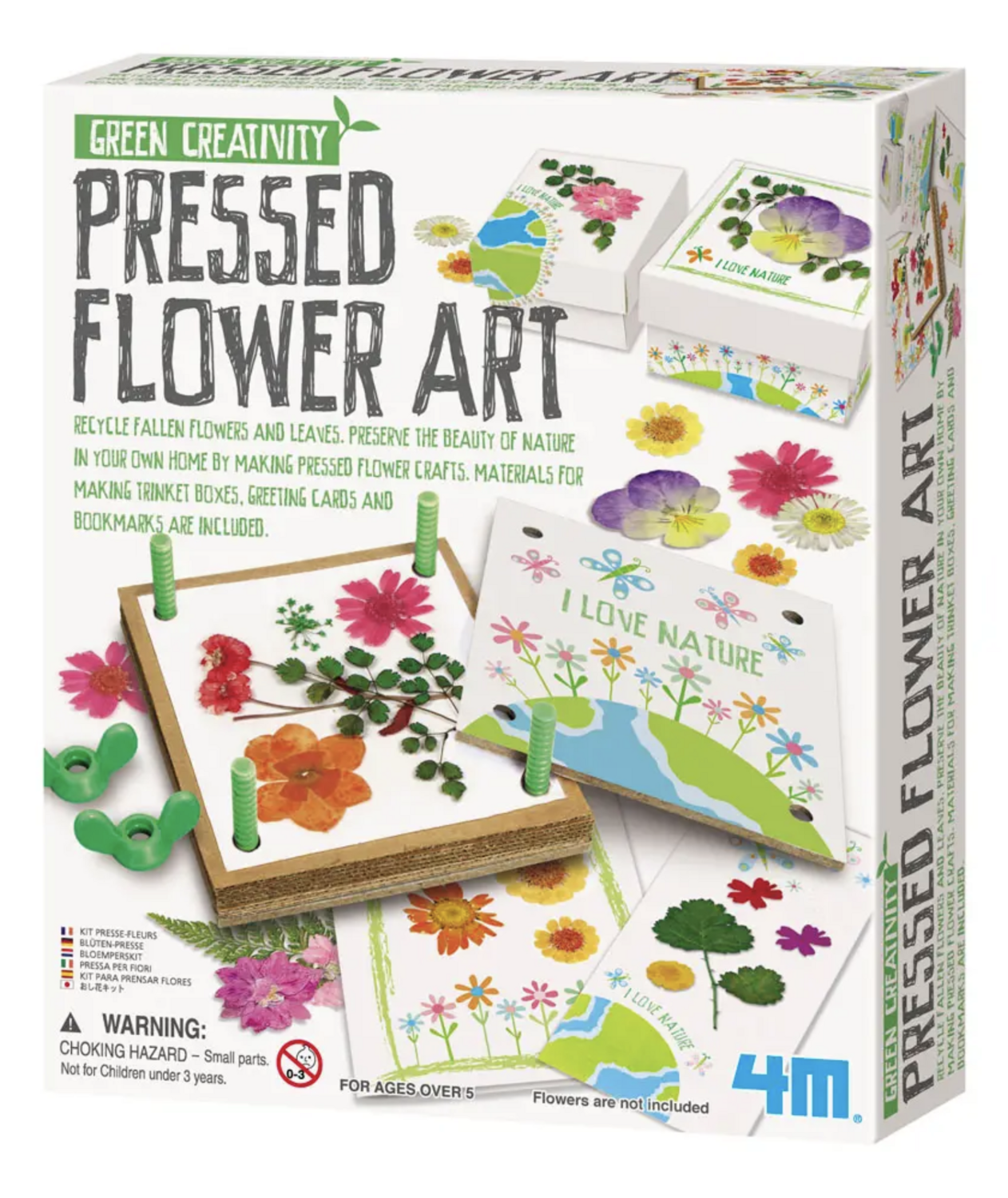 Toysmith 4M Pressed Flower Art DYI Kit (4565) – Store – The Plant Foundry