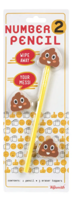 Toysmith Number 2 (as in poop) Pencil (7115)
