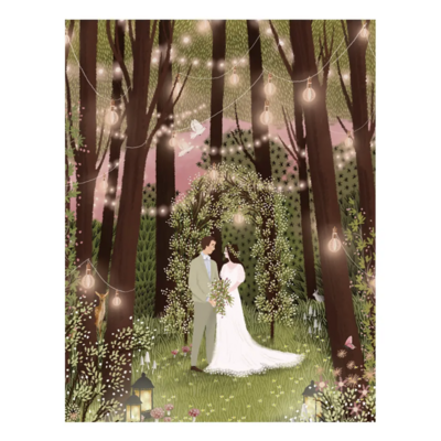 Studio Eleven Enchanted Woodland Wedding Card (No SRP)