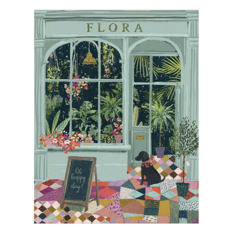 Studio Eleven Flower Shop Birthday Card (No SRP) VB037U-C