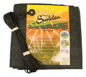 DTE DeWitt Shade Cloth 60% 6'x12' 72612