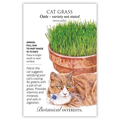 BI Cat Grass Org (Lrg) 7753