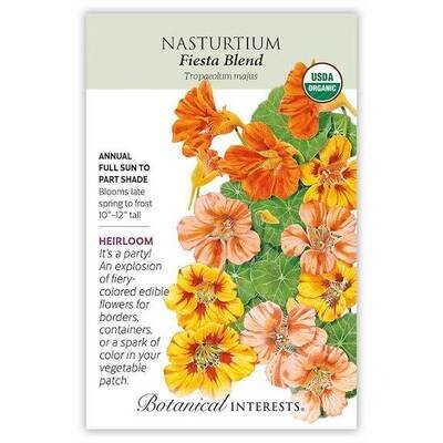 BI Nasturtium Fiesta Blend Org 2026