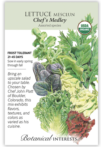 BI Lettuce Mesclun Chef's Medley Org 3024
