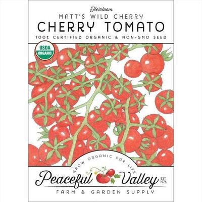 PV Tomato Matt's Wild Cherry Org SNV8485