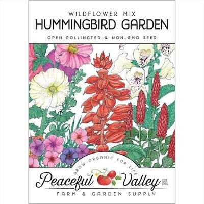 PV Wildflower Mix Hummingbird Garden Org SWF671