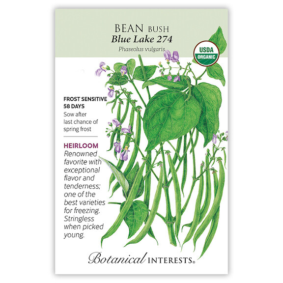 BI Bean Bush Blue Lake 274 Org 3134