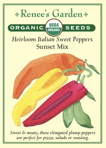 Renee's Pepper Sweet Italian Sunset Mix Org 3059
