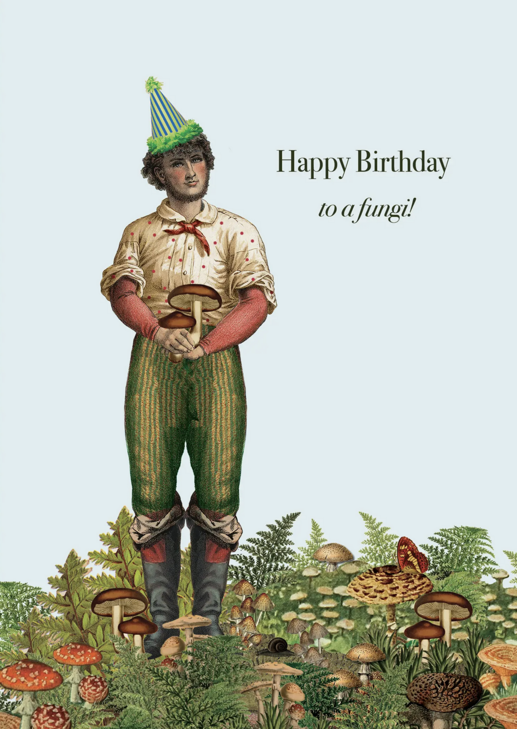 PFD Happy Birthday to a Fungi! 5x7 Card C-FUN