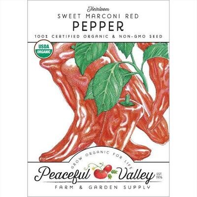 PV Pepper Sweet Marconi Red Org SNV8126