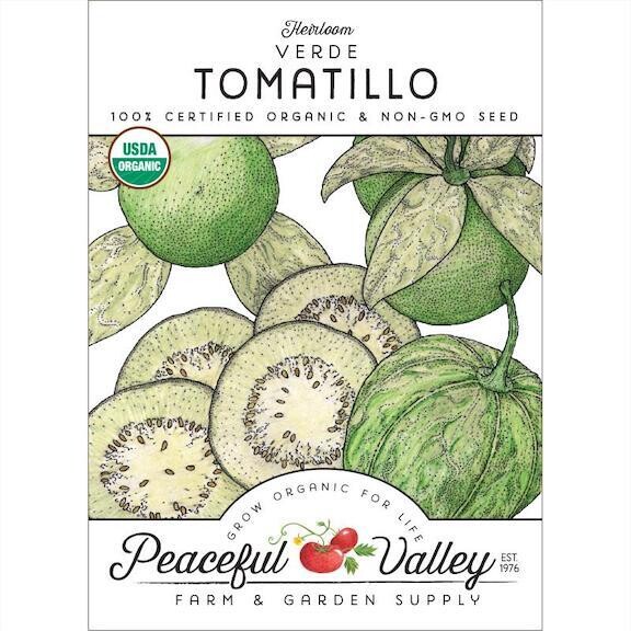 PV Tomatillo Verde Org SNV8248