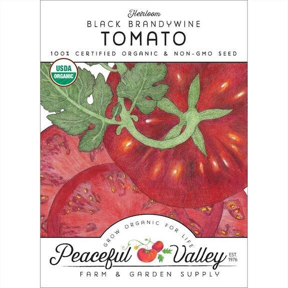 PV Tomato Black Brandywine Org SNV8415