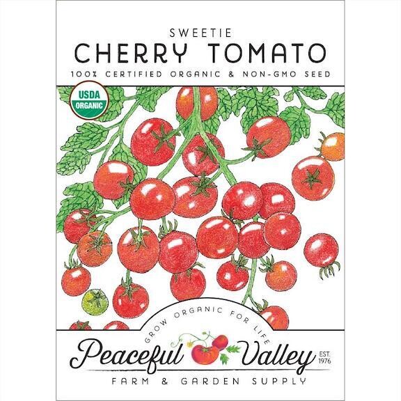 PV Tomato Sweetie Cherry Org  SNV8199